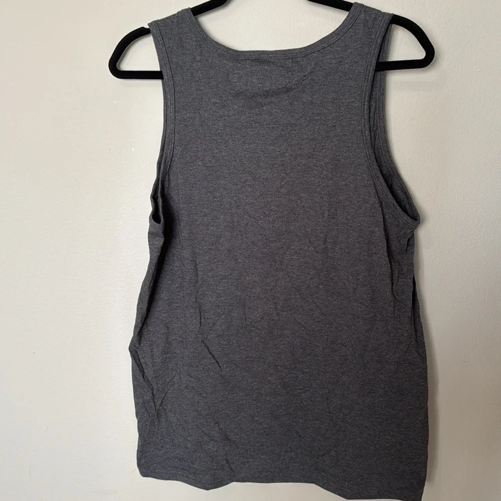 Men’s Ohio State Tank Top Grey Mens Medium Sports OSU Ohio State University NWOT - Picture 5 of 5